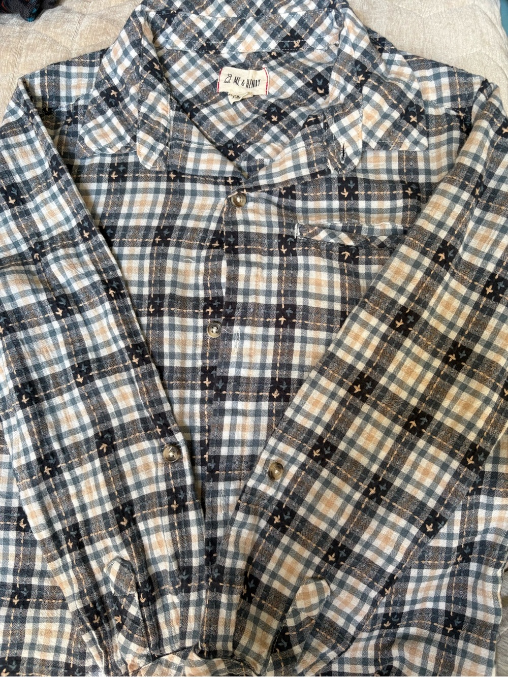 Me & Henry button front shirt